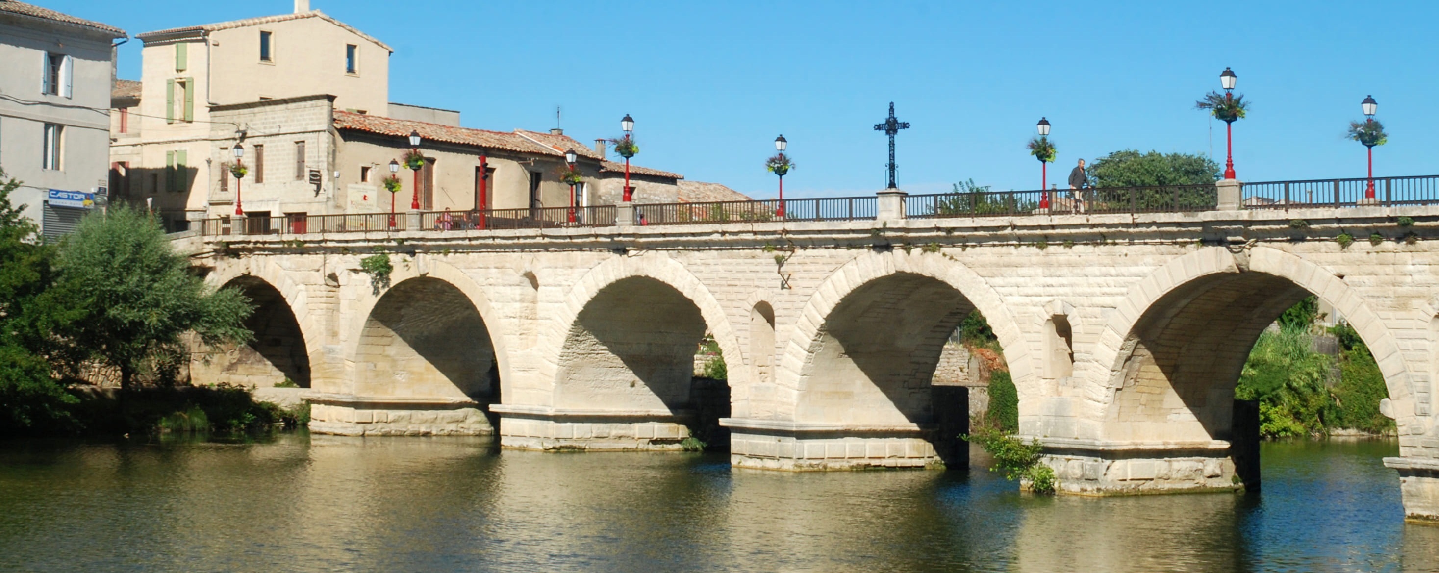 Pont de Sommières sur le Vidourle